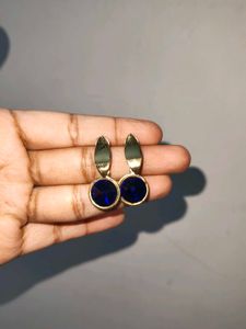 Blue Stone Earrings