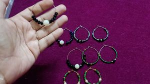 combo five Hoop Earring Set - Variety of Sty