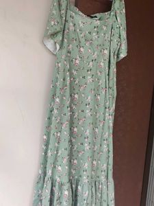 Floral Print Maxi Dress