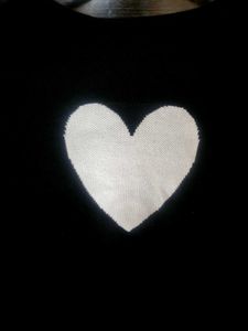 Cute Heart Black Winner Wear!