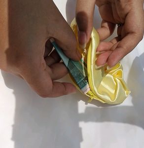 Satin Scrunchie Pouch