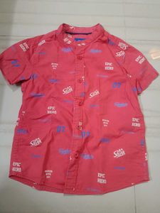 Kids 'Epic Hero' Button-Down Shirt