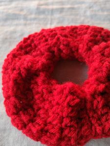 Handmade crochet scrunchie ❤️