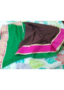 Green Designer Saree