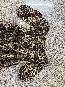 Leopard Printed Maxi dress