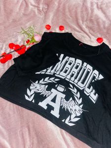 Black Graphic Tee