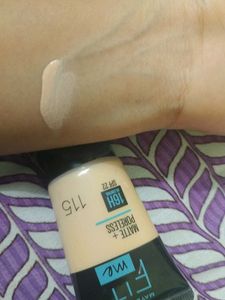 Maybelline Fit Me Foundation - Shade 115