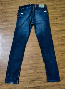 Vintage Look Blue Jeans