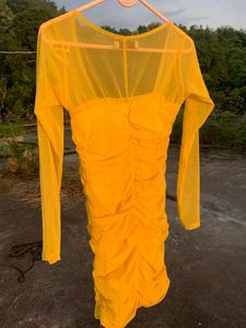 Yellow Dress Bodycon