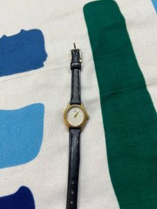 Vintage Titan Gold Watch