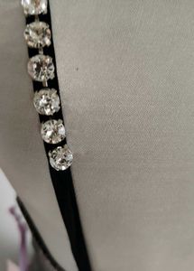 Sequin Plaid Two-Piece Set