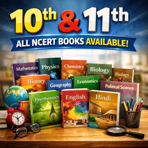 NCERT Books for 10th & 11th