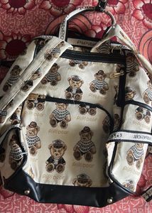 Pipi bear Diaper Bag Backpack Stylish Cartoon Jacq