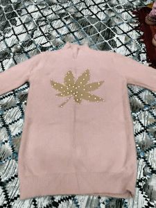 Pink Knit Sweater