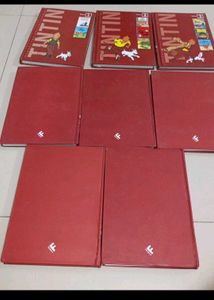Tintin Comic Book Set