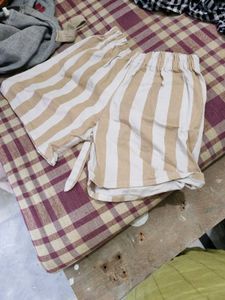 Striped Casual Shorts