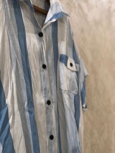 Blue and White Stripped top