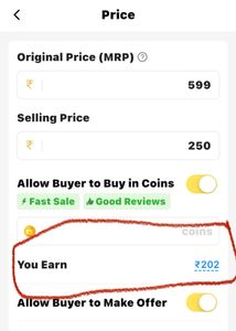 H&amp;M Gold Drop Earrings