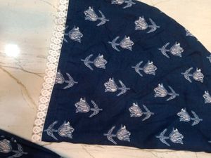 🆕 Pinteresty Blue Short Kurti 🎀✨