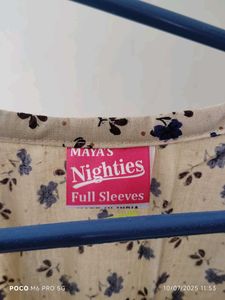 Floral Print Nightgown
