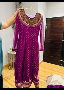 Beautiful purple heavy suit