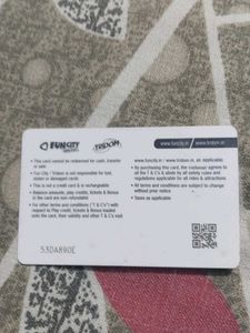 Big bazar and fun city card with available balance