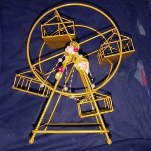 Metal Giant Wheel Antique Piece