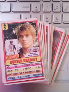 Power Rangers 4 In 1 Cards