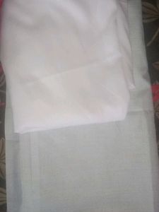 White Fabric For Kurta Pajama
