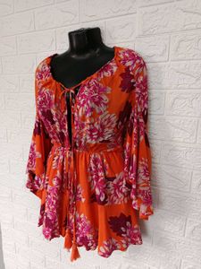 Imported Floral Jumpsuit