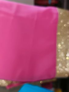 Beautiful Rose Pink Colour Saree