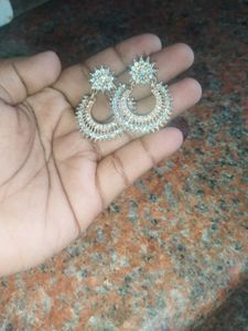 Sparkly Statement Hoop Earrings