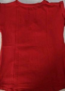 A Bright Red T- Shirt