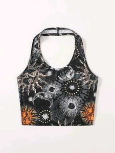 131611. Sun & Moon Halter Top