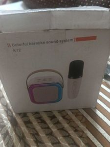 Colourful Karaoke Sound System