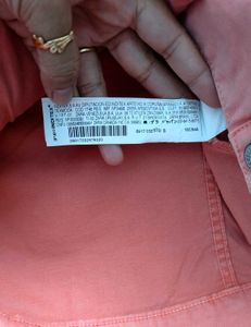 ZARA BASIC Pink Denim Jacket