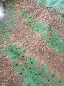 Elegant Mint Green Anarkali Kurta