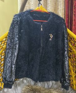 Fur Jacket Sweater