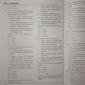 Indian Economy Civil Service Examination