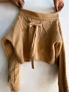 Off Shoulder Sweater