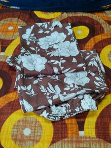 Floral Print cord Set