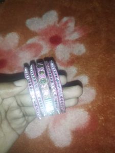 Pink Bangle Set