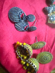 10 Set Of Earrings Combo