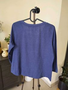 Blue Long Sleeve Tee