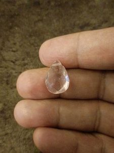 Rose Quartz Teardrop Cabochon