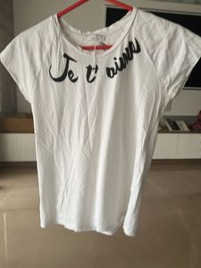 Zara Je t&#39;aime Graphic Tee