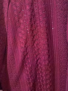 Elegant Maroon Kurta Set