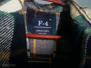 Blue Plaid Flannel Shirt