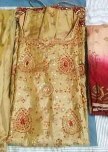 Embroidered Pajami Suit