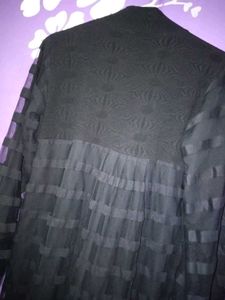 Black Textured Dress